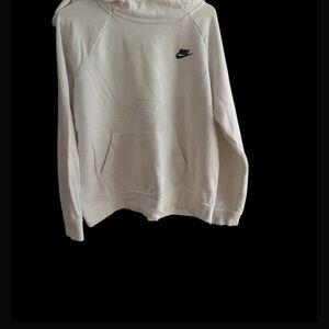 Nike white women’s hoodie